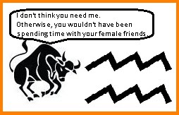 Taurus and Aquarius